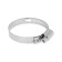 Chervyeric TORK clamp, end -to -end carriage, diameter 40 - 60, 10 mm width, galvanized