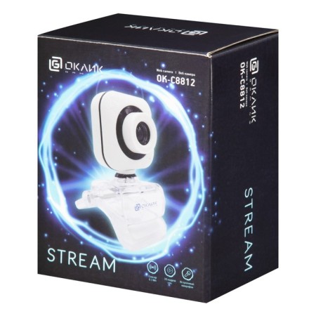 Camera OK-C8812 White 0.3MPIX (640x480) USB2.0 with a microphone-9