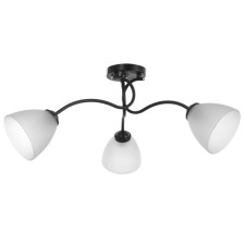 Chandelier 1086/3BK 40W E27 Black 54x54x22 cm Bayerlux