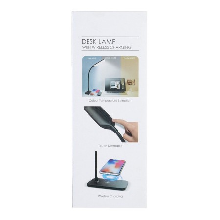 Table lamp with wireless charging, GMV-0265, 15 watts, black-13