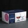 A set of glass glasses for cognac "French restaurant", 250 ml, 6 pcs
