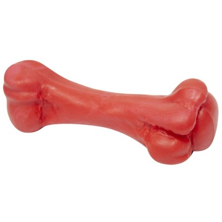 Toy "Casting bone" Middle Zononic 15.8 cm, plastric, red