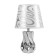 Elga Table lamp E14 40W Belo-Sterbir 20x20x34cm Risalux
