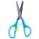 Baby scissors 13 cm, safe, plastic handles with a latch, cold heart, mix