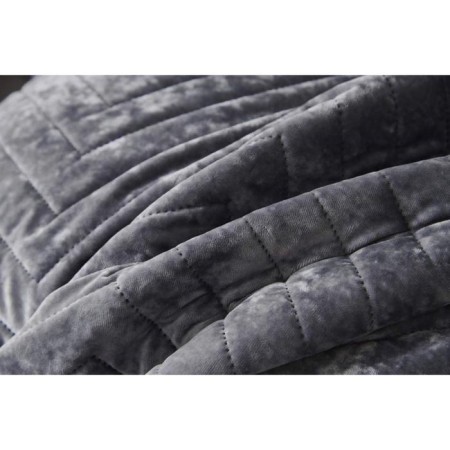 A set with a blanket "Fernand", size 240x260 cm, 50x70 cm - 2 pcs, color gray-1