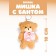 Suspension "Bear with a bow", color mix