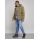 Sports male winter, size 48, khaki color