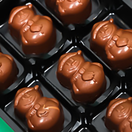 Chocolate candies Vivachoco "Chocolate Holidays" cream with a dairy taste. 72 g-2