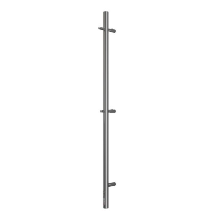 Terminus uno "Circle" electric heated towel rail, 1200x32 mm, chrome-1