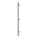 Terminus uno "Circle" electric heated towel rail, 1200x32 mm, chrome
