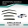Defly window deflectors for Toyota Corolla (E110), 1995-2000, Sedan