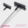 Workshop with a telescopic aluminum handle and a delaboat, 20 × 8 × 60 (97) cm, working surface 20 cm