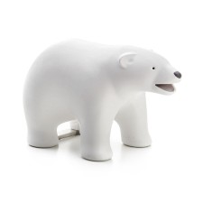 Cleader Clotch Qualy Teddy Bear, white color