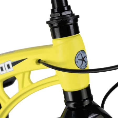 Bicycle 16 ’’ maxiscoo cosmic deluxe, yellow matte color-4