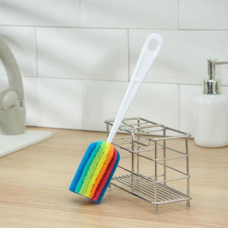 Brozshik for dishes with an abrasive Dalyan "Rainbow", 25 × 4
