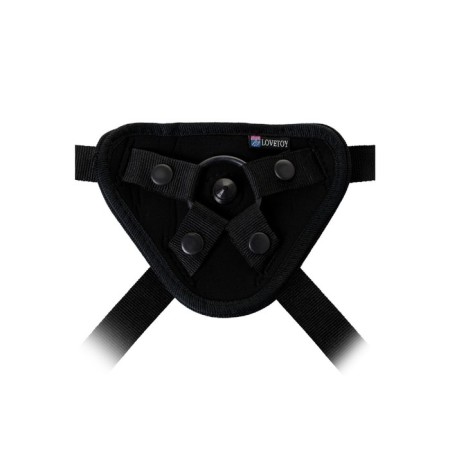 Страпон на креплении LoveToy UNI strap 7" Harness best of all-16