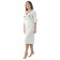 Night shirt Sleeping Beauty, size 44, ivory color