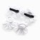 Hair bow on an elastic band 2 pcs, hair clip hair clip 2 pcs, set, cats aristocrats