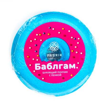 Fabrik Cosmetology bath bomb with foam, Babb Gam, 120 g-1