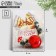 Happy New Year postcard, Christmas ball, 6 x 8 cm, New Year