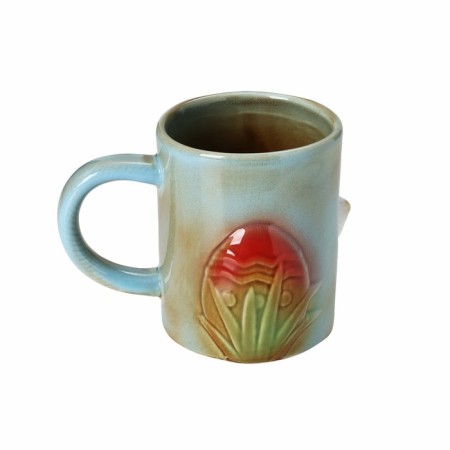 Ceramic "Bunny" mug, 350 ml, blue color-2