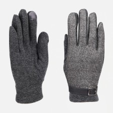 Gloves are male, dimensionless, with insulation, color gray color