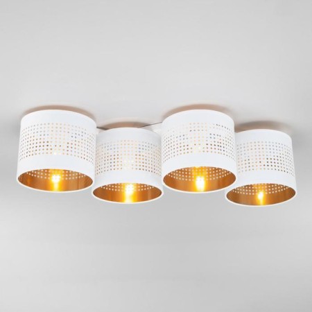Tago chandelier, 4x60W E27, white color