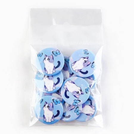 Supply icon "Kit with butterflies", d = 25mm-5