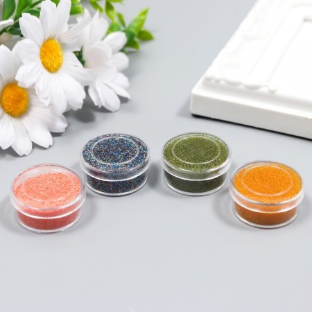 Microb and Curry glass set 4 colors x10 g-2