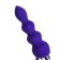 Anal sleeve Todo by Toyfa Twisty, silicone, purple, 14 cm, Ø 3.2 cm