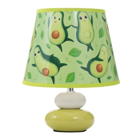 Avakado table lamp E14 15W white-green Risalux-7