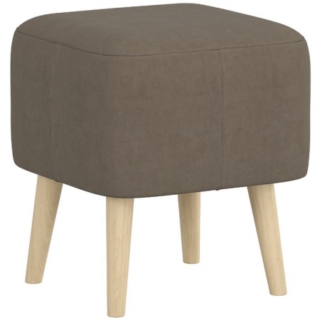 Mono Mini banquet, 420 × 420 × 460 mm, velor, nut color-2