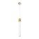 Bayerlux “Snow” LED 3W 3000k gold 3.2x3.2x32-132cm