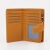 Women's wallet on magnet, yellow color