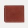 Male purse, department for cards, brown color