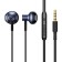Headphones Baseus Encok H19, inserts, wired, jack 3.5 mm, black