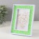 Photo frame plastic 10x15 cm "Green pebbles" 2x14.7x19.7 cm