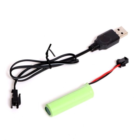 Radio controlled T90, works on the battery, light and sound, green color-6
