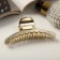 Hair crab "gloss lux" arc thin, 10 cm, mix