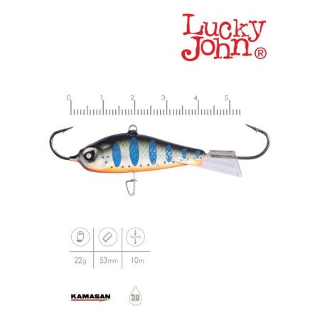 Balancir Lucky John Baltic 5, 5 cm, color 103-1