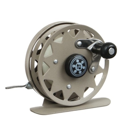 Inertial coil, metal, 2 bearings, diameter 5.5 cm, brown color, TL55A-5