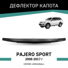 Defly Original hood deflector for Mitsubishi Pajero Sport, 2008-2017
