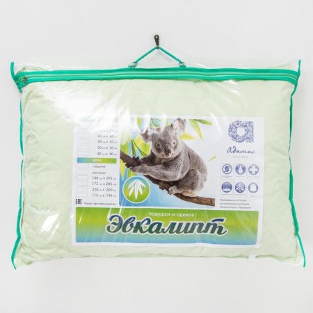 Adamas Pillow "Eucalypt", size 70x70 cm, eucalyptus fiber, tick cover-3