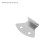 Castle Castle on a box Z03, 6.5 cm, stainless steel, without eye, 4 pcs TMP