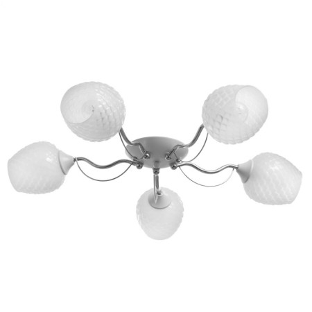 Chandelier "Eliya" 5he27 40W Belo-chromovy 49x49x18 cm Bayerlux