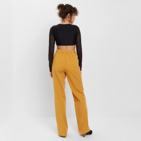 Women's pants Minaku: classic mustard color, rr 44-2