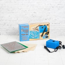 Burning. Electric appliances for burning wood and fabric 