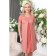Female dress, size 46, peach color