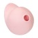 Vacuum-wave stimulator Qli by Flovetta Chick, 6.1 cm, silicone, pink color