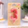 Candle in the Cake "Fine", number "3", red metallic, 6.5 cm